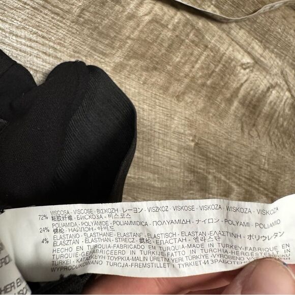 Zara Black High Waist Leggings Size Small - Picture 7 of 8